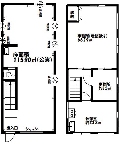 壱丁目貸倉庫１号棟 貸倉庫・貸工場｜ファクトリンク