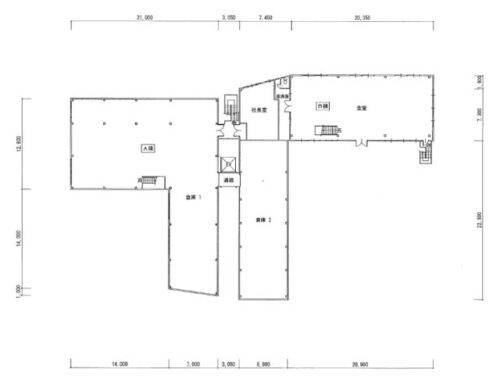 越谷市大成町貸倉庫（一部） 貸倉庫・貸工場｜ファクトリンク