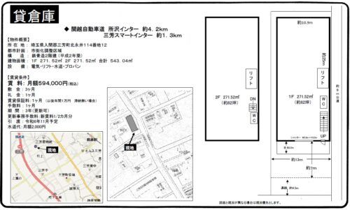  貸倉庫・貸工場｜ファクトリンク